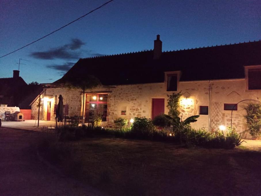 Longere Berrichonne, Calme Absolu, 13 Personnes Villa Saint-Pierre-les-Etieux Exterior foto