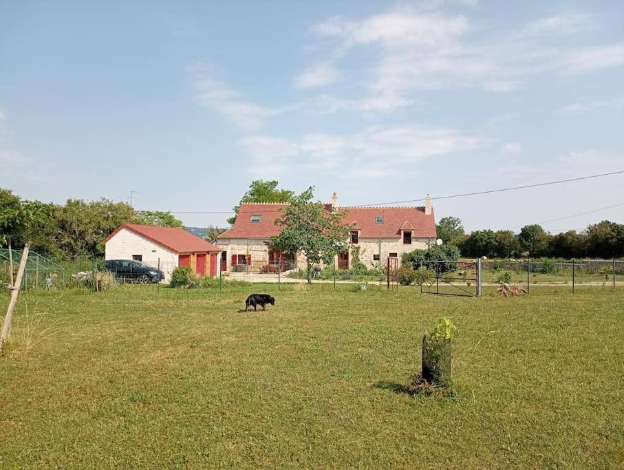 Longere Berrichonne, Calme Absolu, 13 Personnes Villa Saint-Pierre-les-Etieux Exterior foto